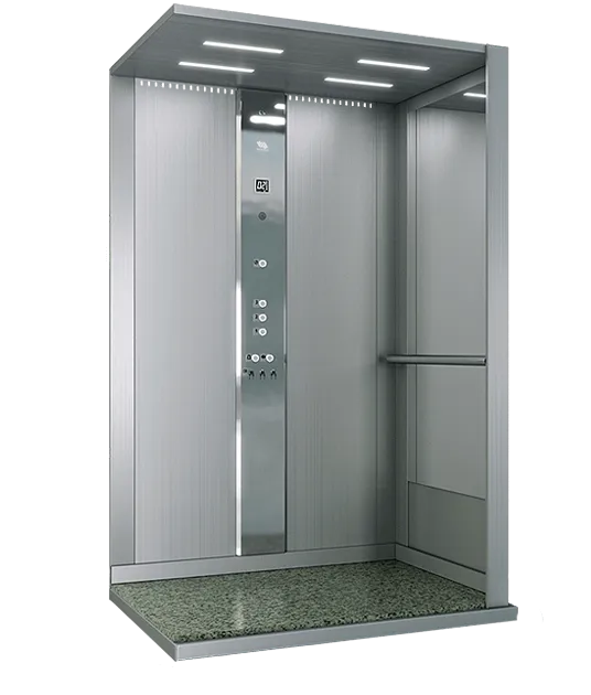 Cabine Montele M5 acabamento inox polido