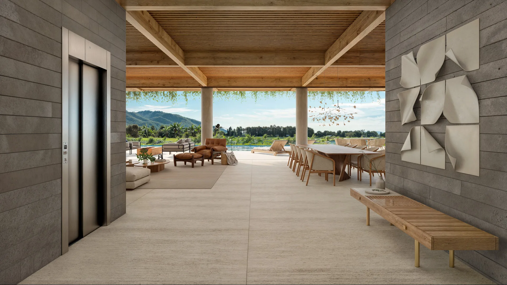 Projeto 05 — Casa com piscina (externo)